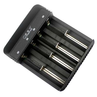 4-slots intelligent universal battery charger 2020 new arrivals 18650 portable charger trending products 26650 charger